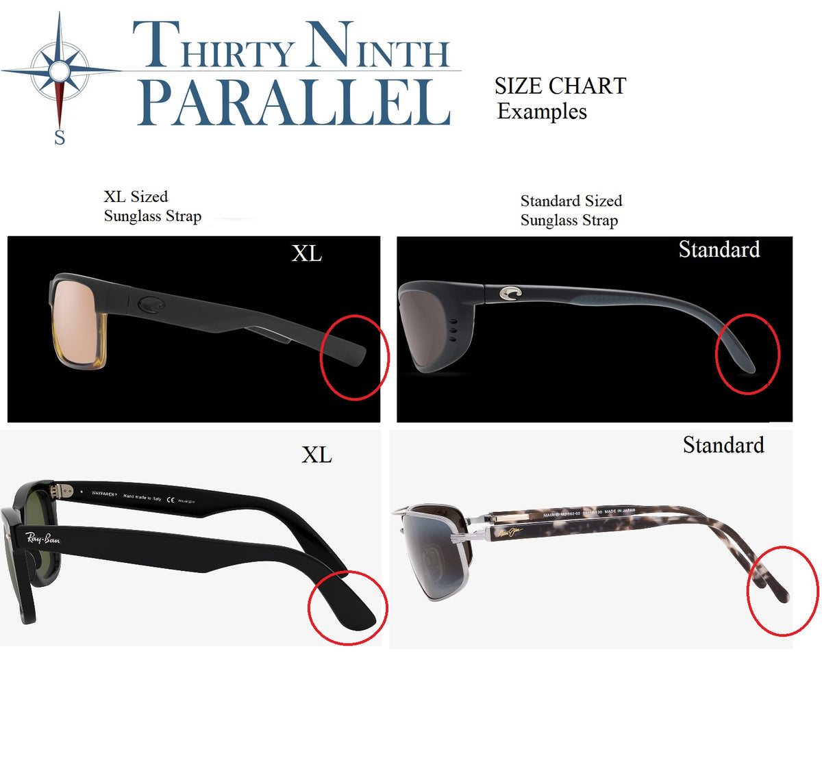 Fly Fishing Sunglass Strap – Thirty Ninth Parallel