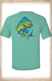 Mahi Mahi Shirt- Chalky Mint